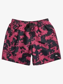 Mens Quiksilver Elastic Waist|Re-Mix 17" Volleys