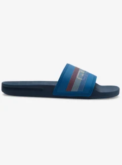Mens Quiksilver Sandals|Rivi Wordmark Slides