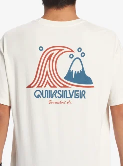 Mens Quiksilver Tees|Roadways Mnd T-Shirt