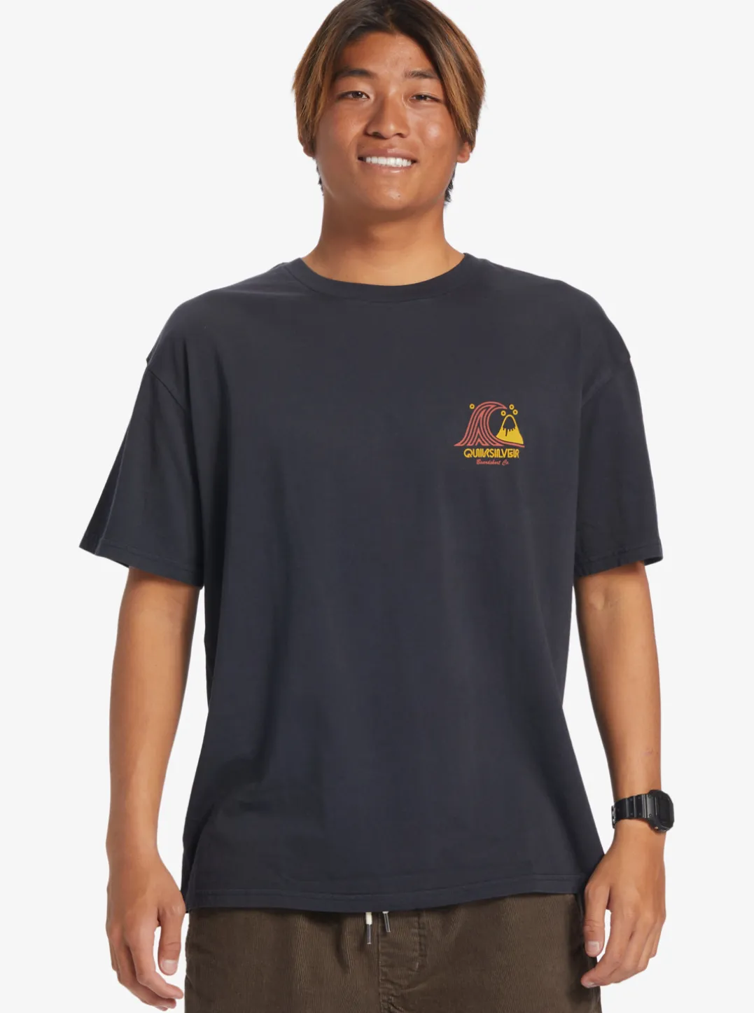 Mens Quiksilver Tees|Roadways Mnd T-Shirt