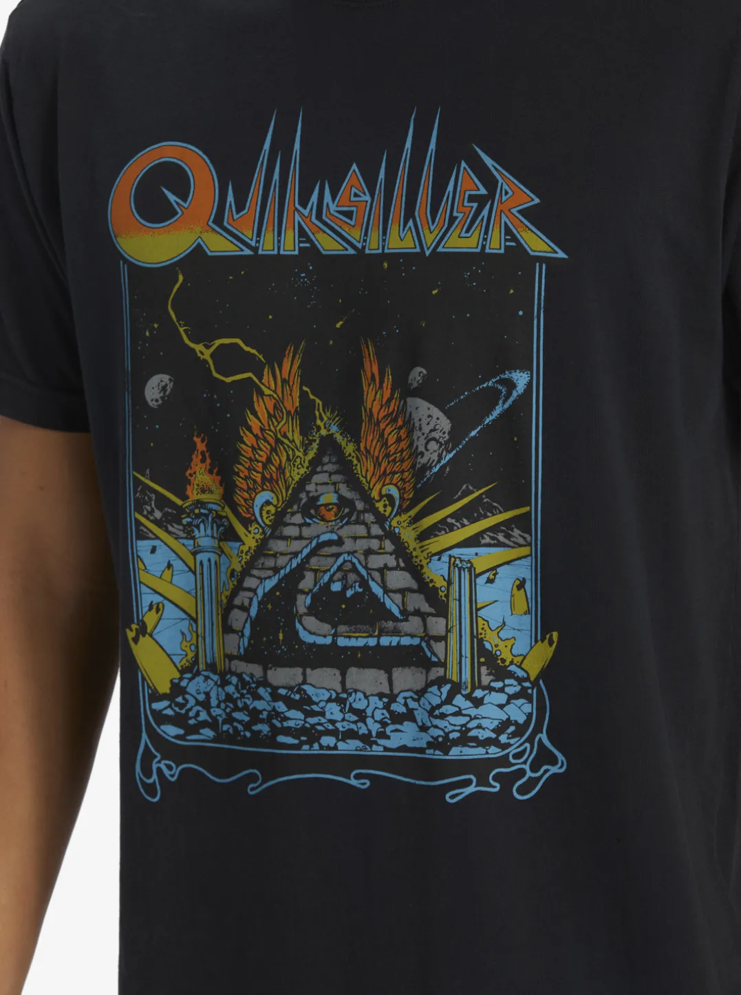 Mens Quiksilver Tees|Rockin T-Shirt