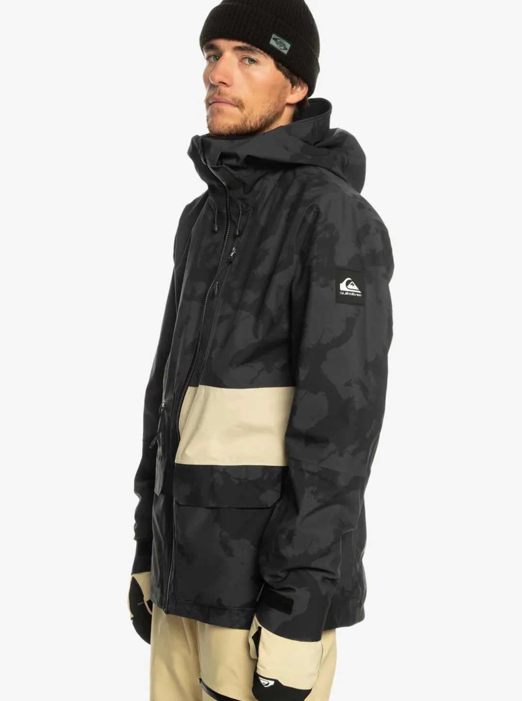 Mens Quiksilver Snow Jackets|Sammy Carlson Stretch Quest Technical Snow Jacket