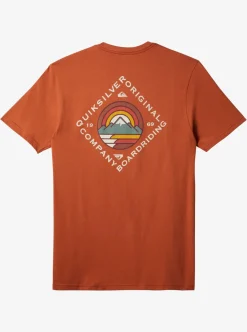 Mens Quiksilver Tees|Scenic View T-Shirt