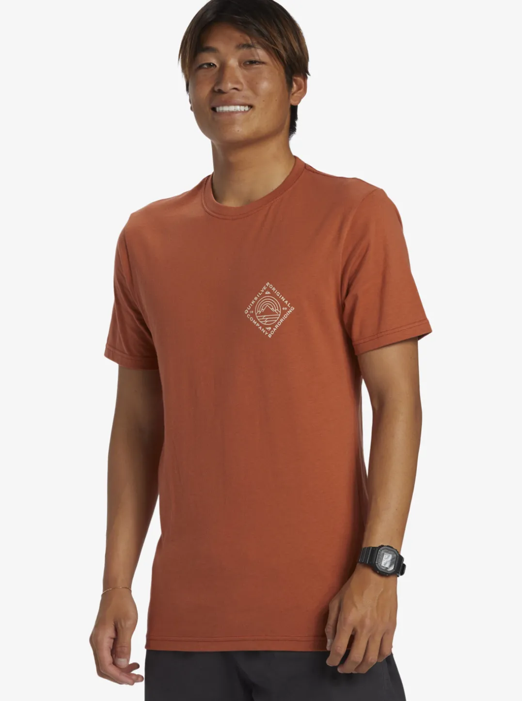 Mens Quiksilver Tees|Scenic View T-Shirt