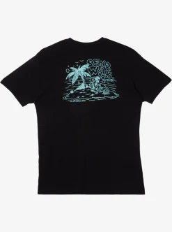 Mens Quiksilver Tees|Send Wax Mtz T-Shirt