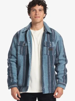 Mens Quiksilver Shirts & Polos|Sherpa Fleece Overshirt