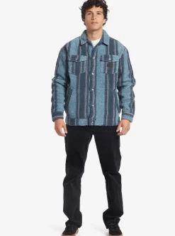 Mens Quiksilver Shirts & Polos|Sherpa Fleece Overshirt