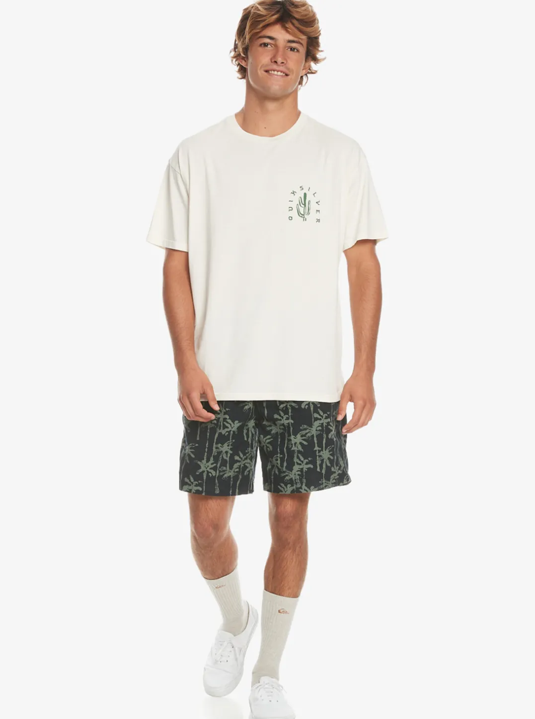 Mens Quiksilver Tees|Silver Lining T-Shirt