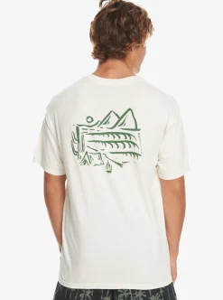 Mens Quiksilver Tees|Silver Lining T-Shirt