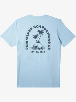 Mens Quiksilver Tees|Skull Island T-Shirt
