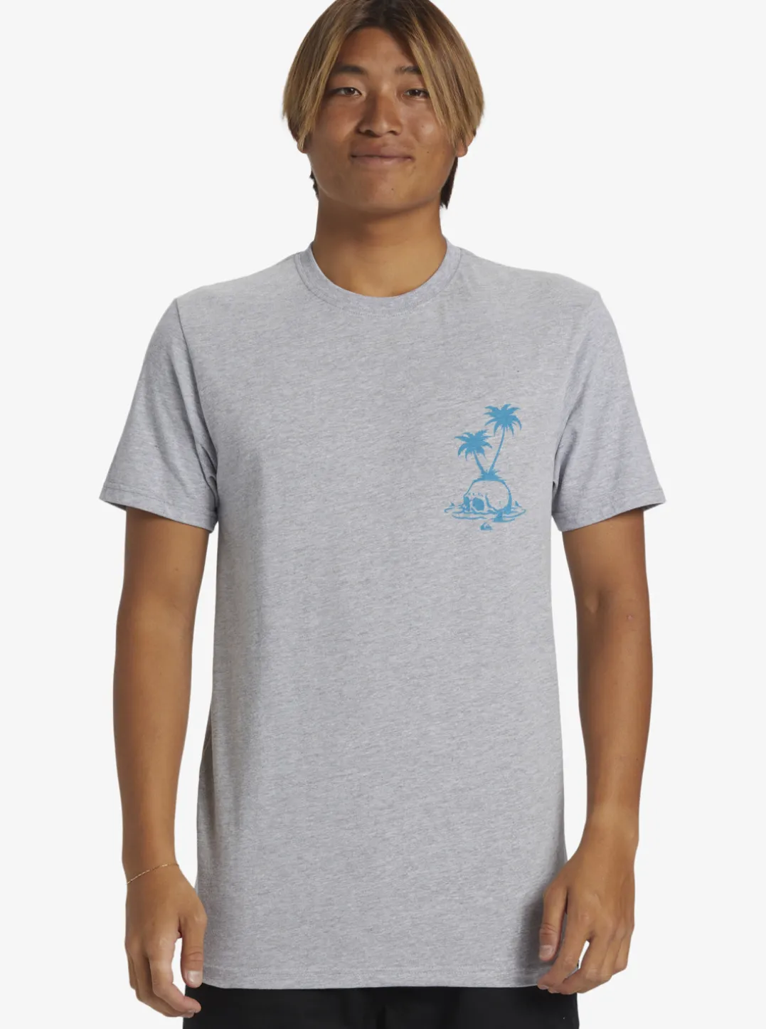 Mens Quiksilver Tees|Skull Island T-Shirt