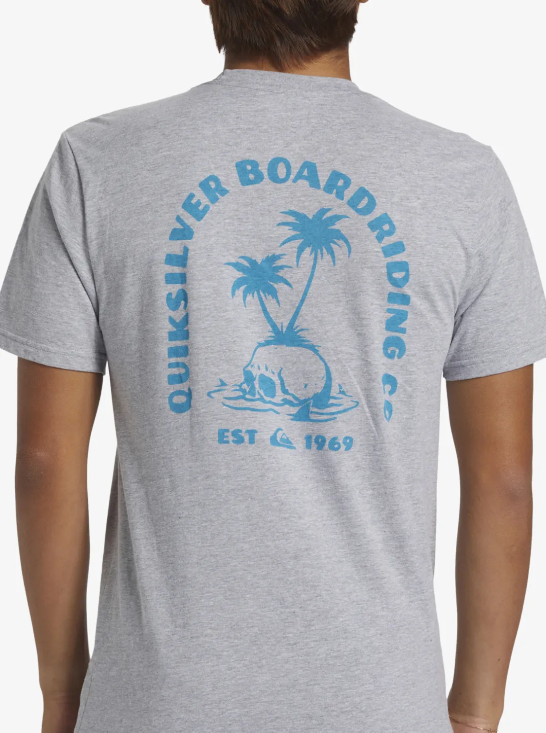 Mens Quiksilver Tees|Skull Island T-Shirt