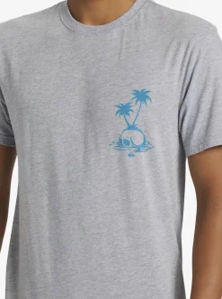 Mens Quiksilver Tees|Skull Island T-Shirt