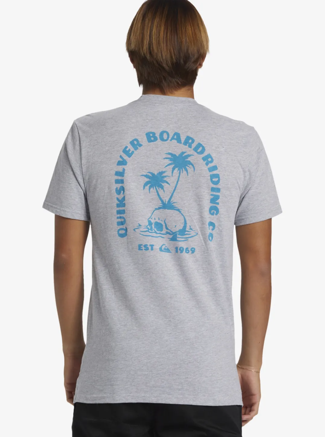 Mens Quiksilver Tees|Skull Island T-Shirt