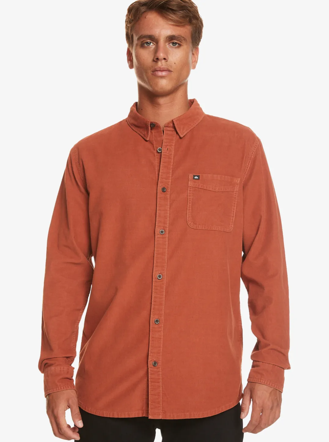 Mens Quiksilver Shirts & Polos|Smoke Trail Long Sleeve Shirt