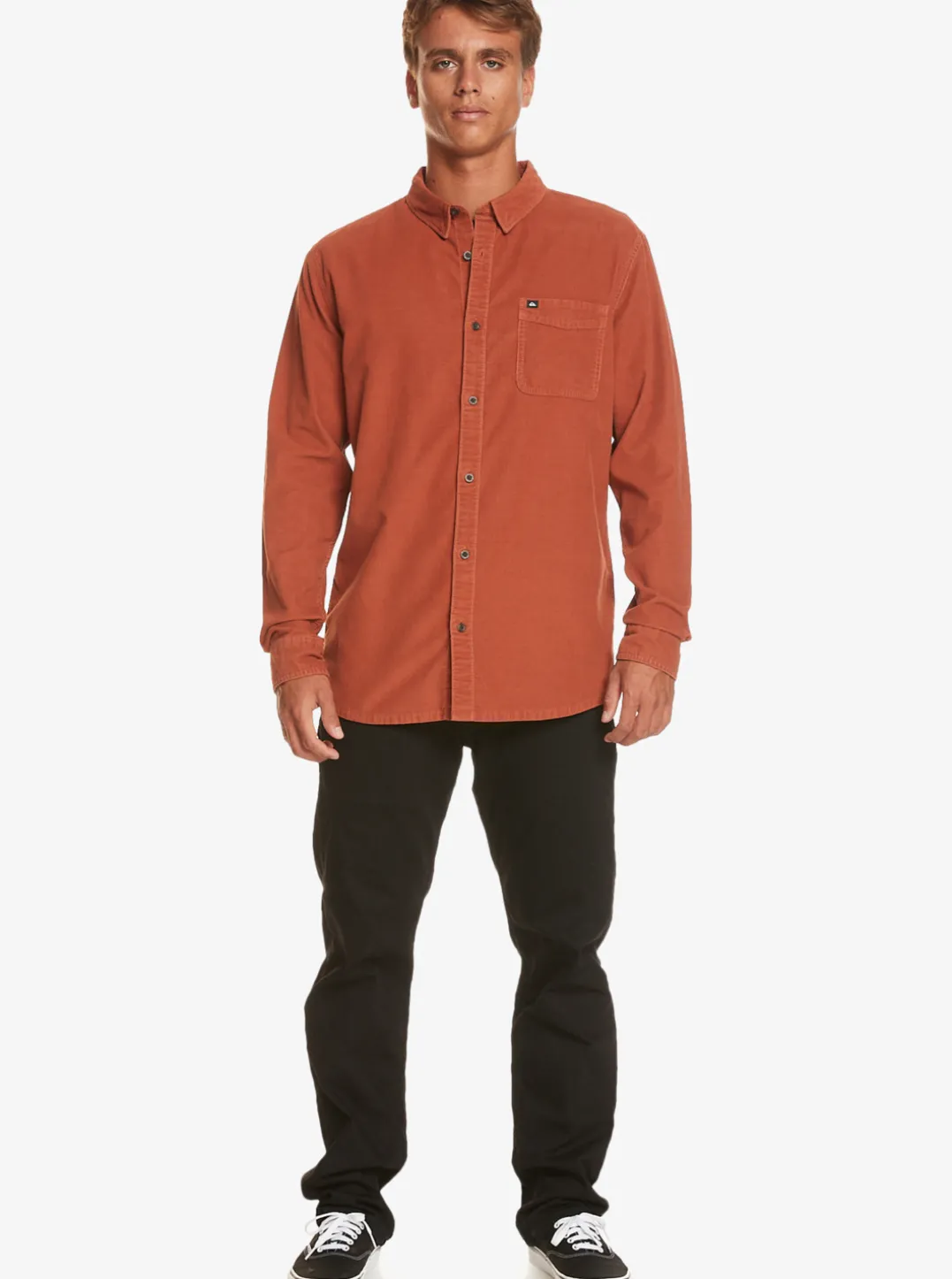 Mens Quiksilver Shirts & Polos|Smoke Trail Long Sleeve Shirt