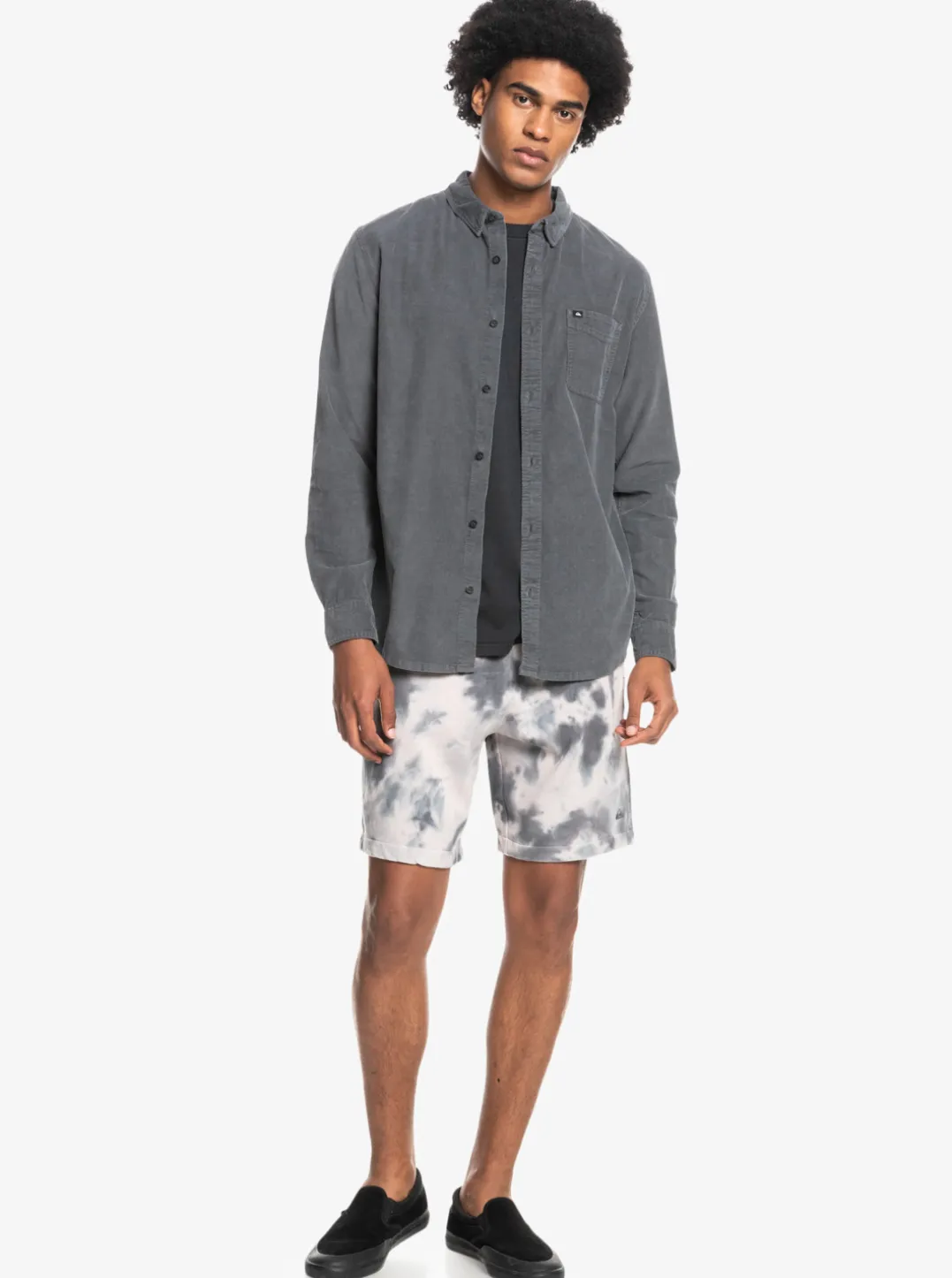 Mens Quiksilver Shirts & Polos|Smoke Trail Long Sleeve Shirt