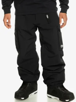 Mens Quiksilver Snow Pants|Snow Down Cargo Technical Snow Pants