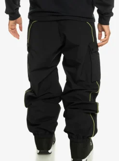 Mens Quiksilver Snow Pants|Snow Down Cargo Technical Snow Pants