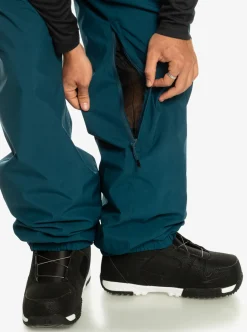 Mens Quiksilver Snow Pants|Snow Down Technical Snow Pants