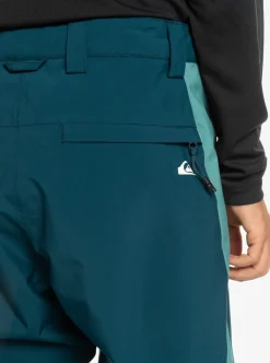 Mens Quiksilver Snow Pants|Snow Down Technical Snow Pants