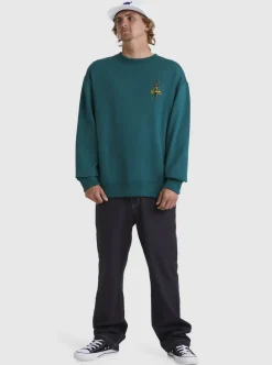 Mens Quiksilver Sweatshirts & Hoodies|Sof Sweatshirt