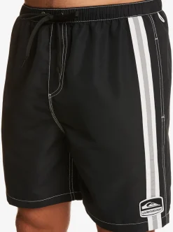 Mens Quiksilver Elastic Waist|Sof Volley 18