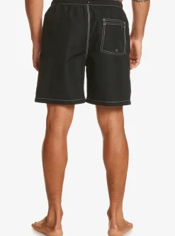 Mens Quiksilver Elastic Waist|Sof Volley 18