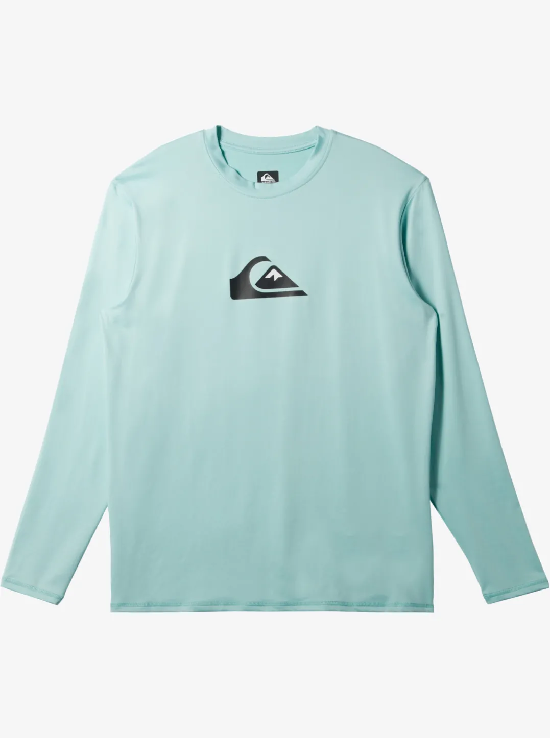 Mens Quiksilver Rashguards|Solid Streak Long Sleeve Upf 50 Surf Tee