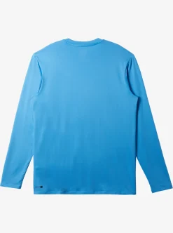 Mens Quiksilver Rashguards|Solid Streak Long Sleeve Upf 50 Surf Tee
