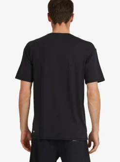 Mens Quiksilver Rashguards|Solid Streak Short Sleeve Upf 50 Surf T-Shirt