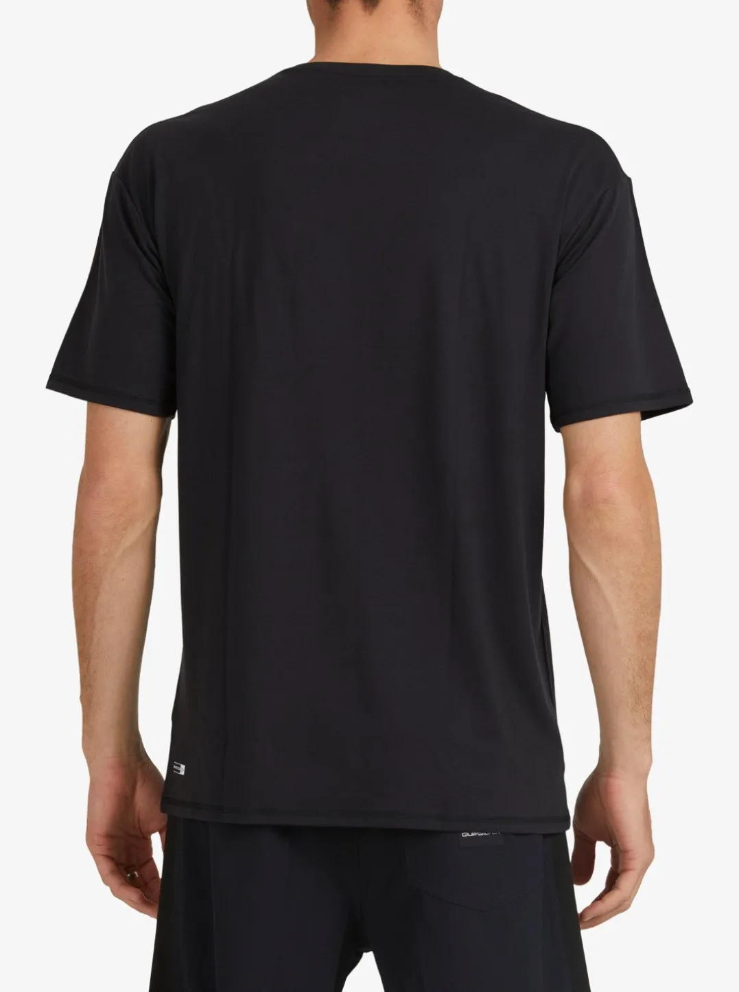 Mens Quiksilver Rashguards|Solid Streak Short Sleeve Upf 50 Surf T-Shirt