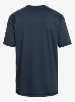 Mens Quiksilver Rashguards|Solid Streak Short Sleeve Upf 50 Surf Tee