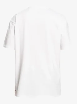 Mens Quiksilver Rashguards|Solid Streak Short Sleeve Upf 50 Surf Tee