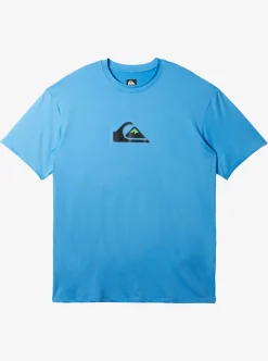 Mens Quiksilver Rashguards|Solid Streak Short Sleeve Upf 50 Surf Tee