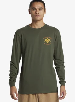 Mens Quiksilver Tees|Solo Arbol Long Sleeve T-Shirt