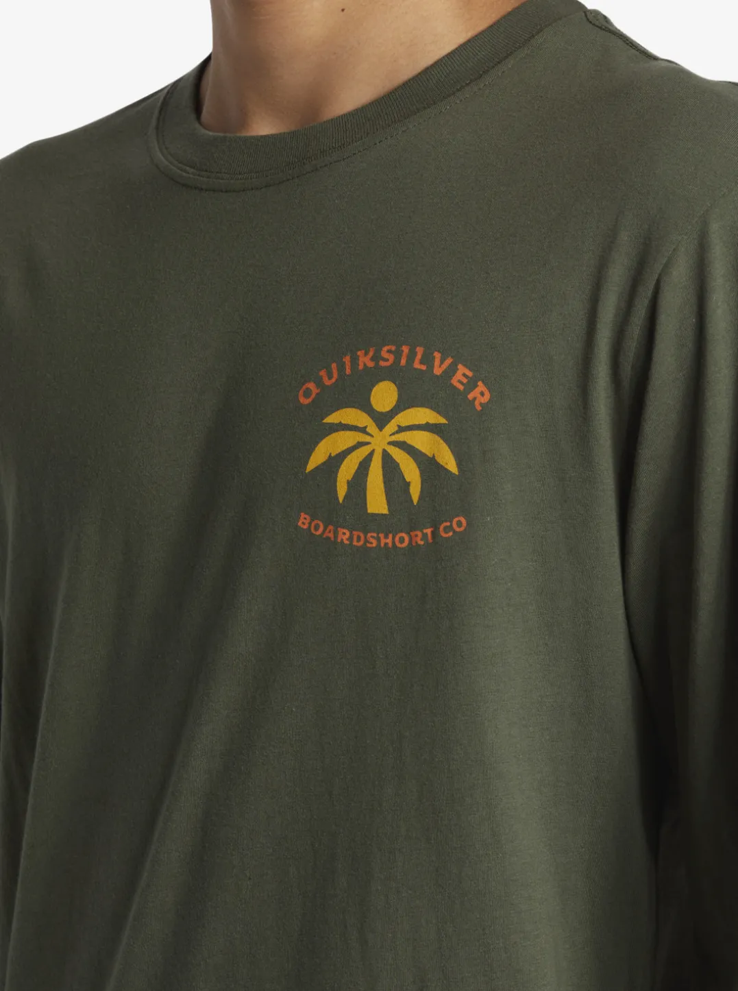 Mens Quiksilver Tees|Solo Arbol Long Sleeve T-Shirt
