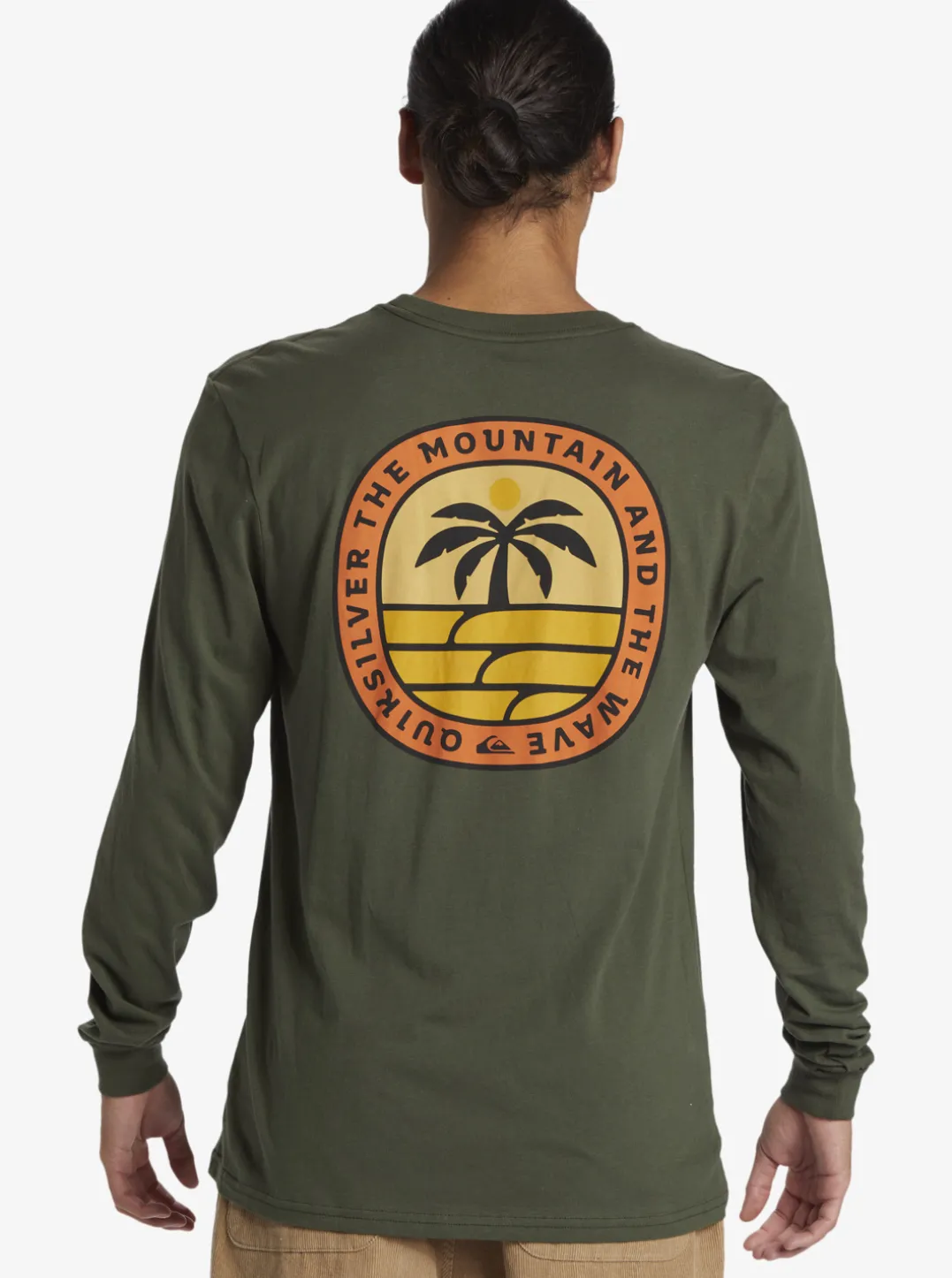 Mens Quiksilver Tees|Solo Arbol Long Sleeve T-Shirt