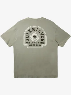 Mens Quiksilver Tees|State Of Mind T-Shirt
