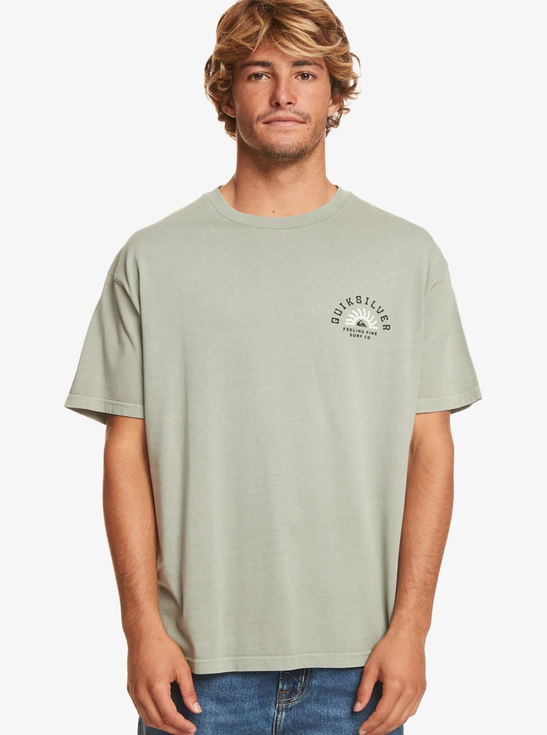 Mens Quiksilver Tees|State Of Mind T-Shirt