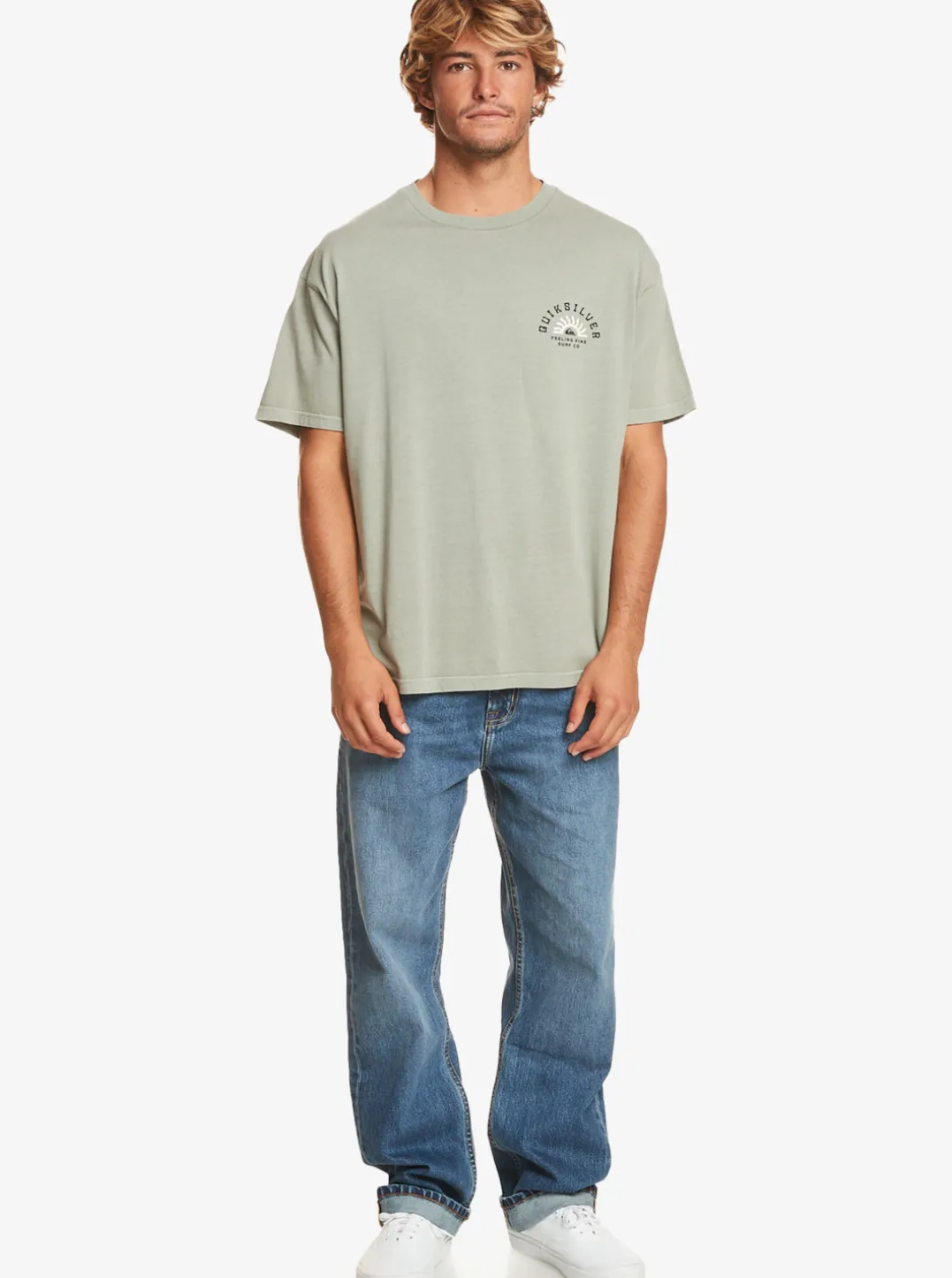Mens Quiksilver Tees|State Of Mind T-Shirt