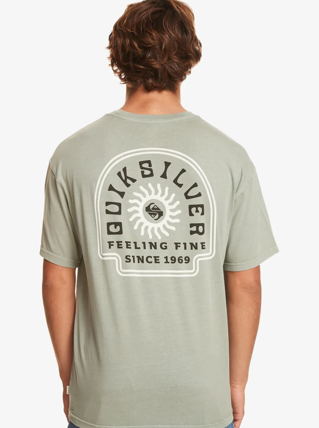 Mens Quiksilver Tees|State Of Mind T-Shirt