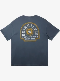 Mens Quiksilver Tees|State Of Mind T-Shirt