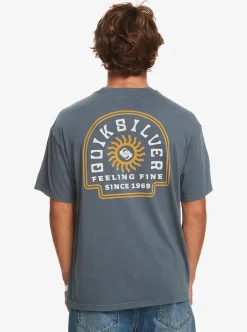 Mens Quiksilver Tees|State Of Mind T-Shirt