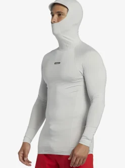 Mens Quiksilver Rashguards|Storm Tripper Hooded Long Sleeve Surf Top