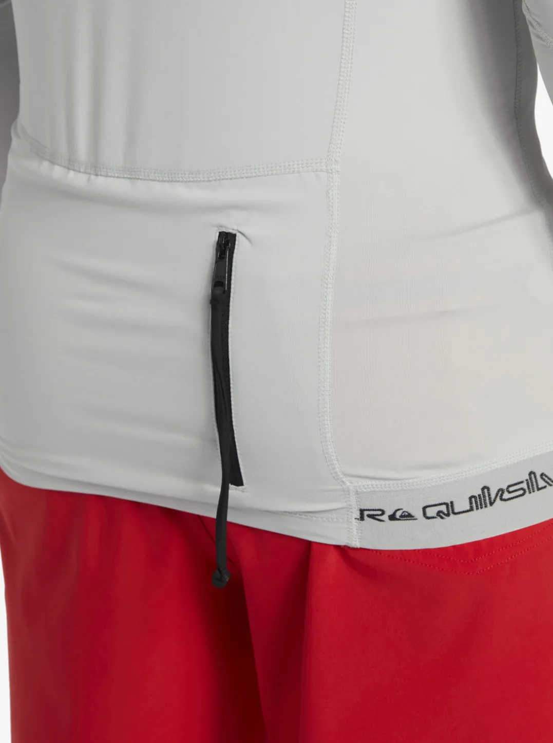 Mens Quiksilver Rashguards|Storm Tripper Hooded Long Sleeve Surf Top