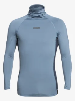 Mens Quiksilver Rashguards|Storm Tripper Hooded Long Sleeve Surf Top