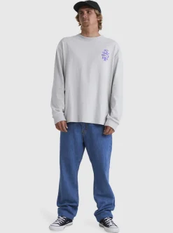 Mens Quiksilver Tees|Stretch Long Sleeve T-Shirt
