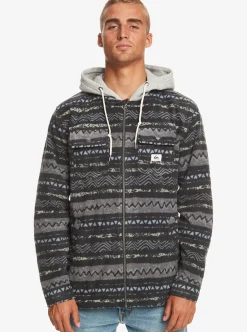 Mens Quiksilver Sweatshirts & Hoodies|Super Swell Zip-Up Hoodie