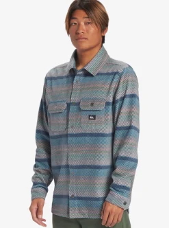 Mens Quiksilver Shirts & Polos|Surf Days Long Sleeve Fleece Shirt